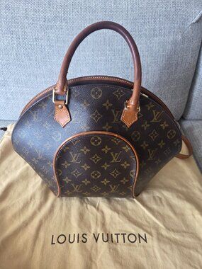 Authentic Louis Vuitton Monogram Ellipse Bag